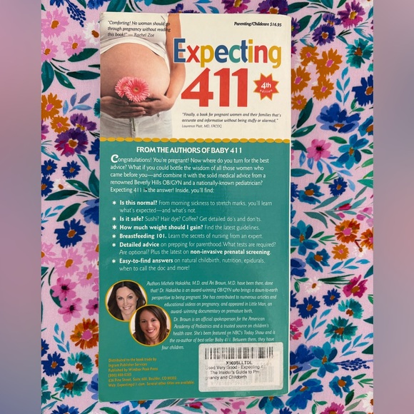 Gently Used Book: 
Expecting 411 4th Edition - Picture 2 of 3